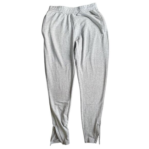 Gymshark Womens Gray Tapered Ankle Zip Athletic Pants Athleisure, Size Small - Picture 1 of 7